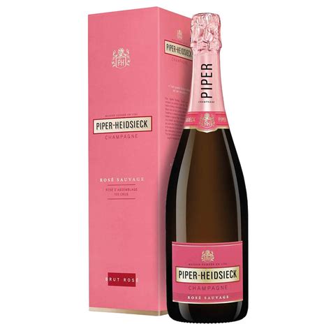 piper heidsieck brut rose sauvage champagne